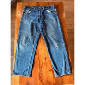 PRSN‎ BLU Vintage Carpenter Style Blue Jeans Size 40x30